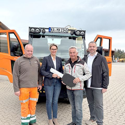 Neues Fahrzeug für den Bauhof