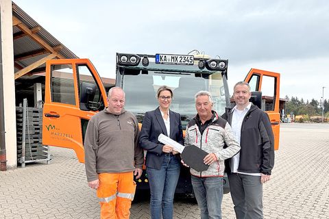 Neues Fahrzeug für den Bauhof