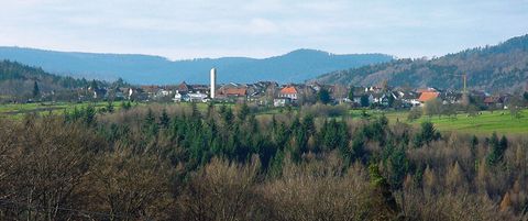 Der Ortsteil Schielberg aus der Fernansicht