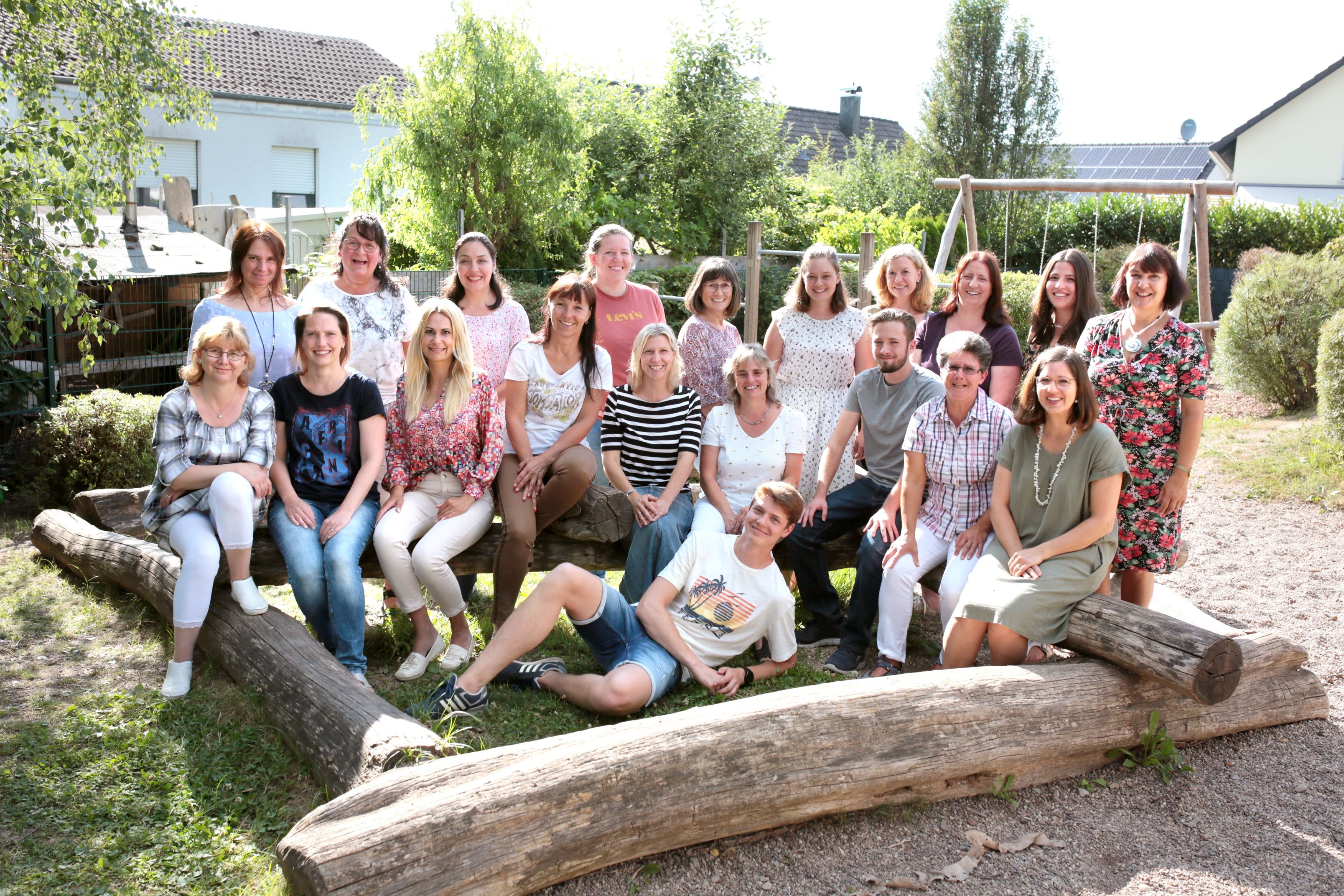 Team der Kindertagesstätte St. Raphael Pfaffenrot
