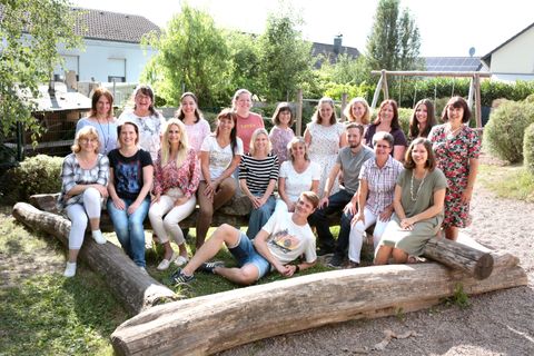 Team der Kindertagesstätte St. Raphael Pfaffenrot