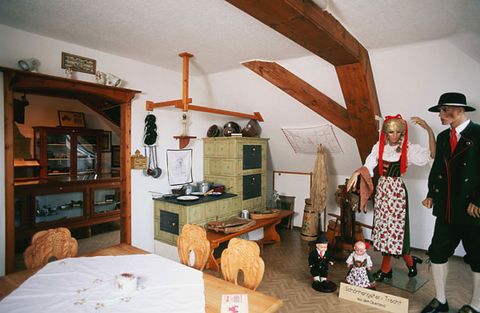 Exponate in de Greifendorfer Heimatstube
